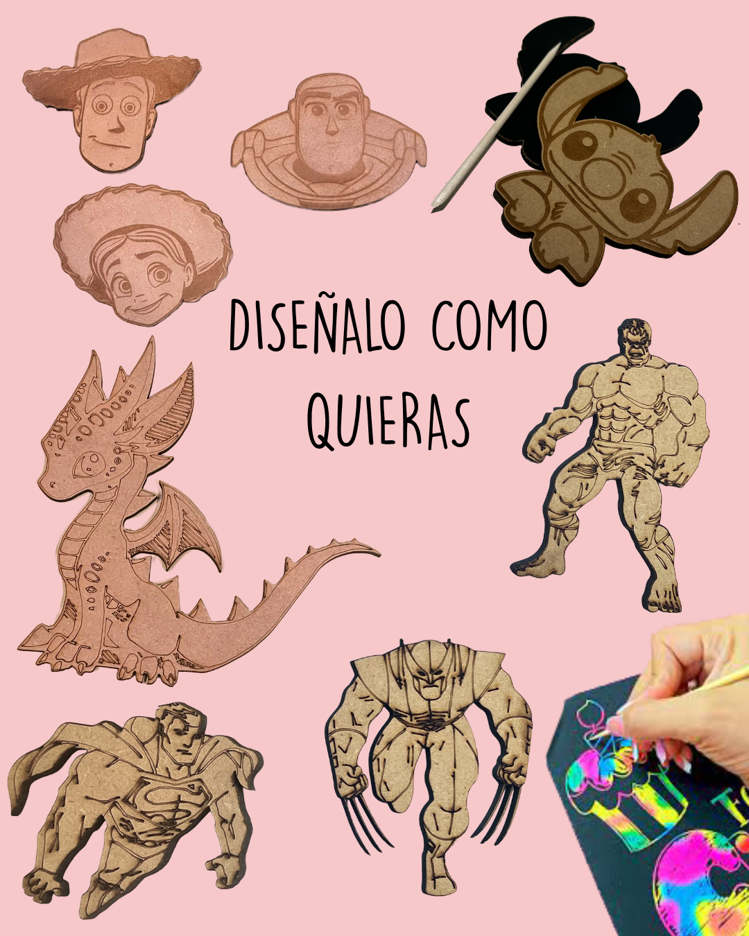 Foto en madera personalizada &mdash; Difab